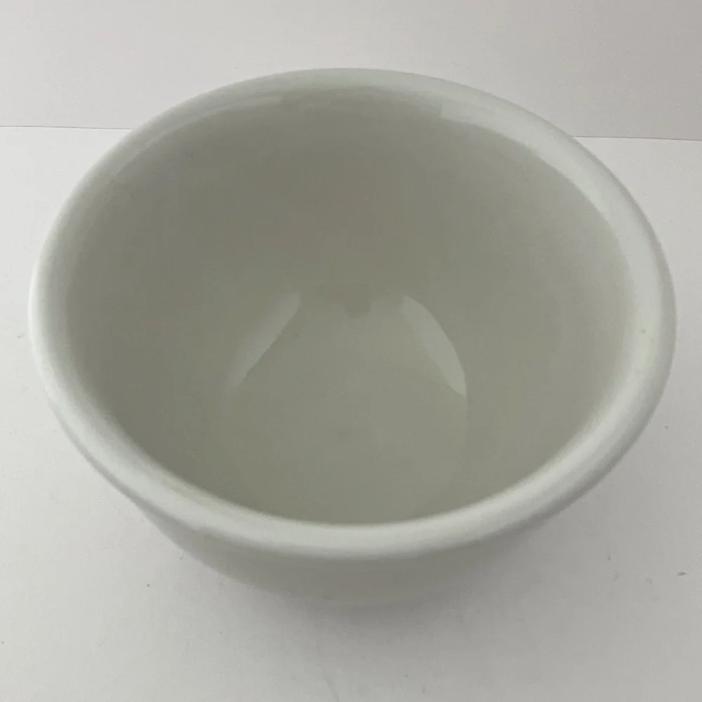 Vintage Williams Sonoma white stoneware ceramic small mixing serving bowl